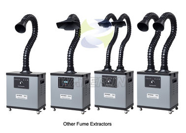Intelligent Solder Fume Extractor with Digital Display 200W Fume Extraction System